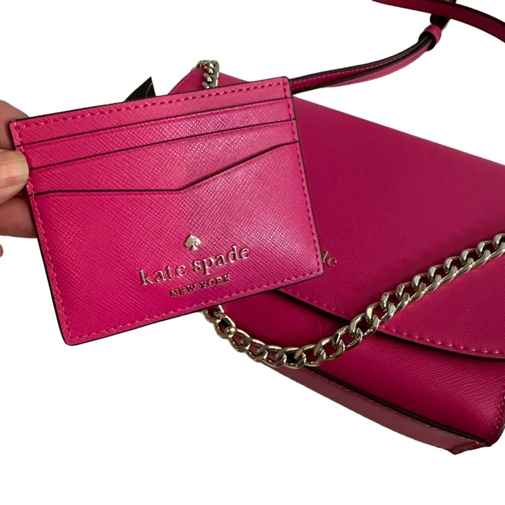 NEW Kate Spade Carson Convertible Crossbody Bag & Card Holder Set - Picture 3 of 9